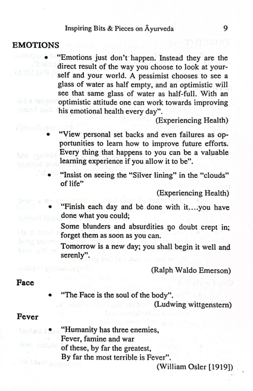 INSPIRING BITS & PIECES ON AYURVEDA